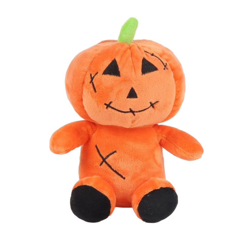 Adorable Pumpkin Plushie Plush Doll Halloween Themed Stuffed Toy