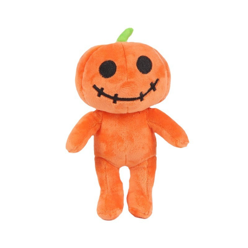 Adorable Pumpkin Plushie Plush Doll Halloween Themed Stuffed Toy