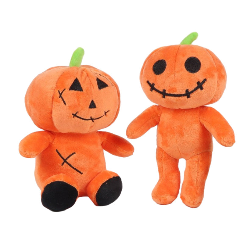 Adorable Pumpkin Plushie Plush Doll Halloween Themed Stuffed Toy