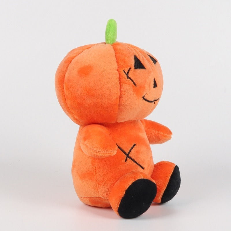 Adorable Pumpkin Plushie Plush Doll Halloween Themed Stuffed Toy