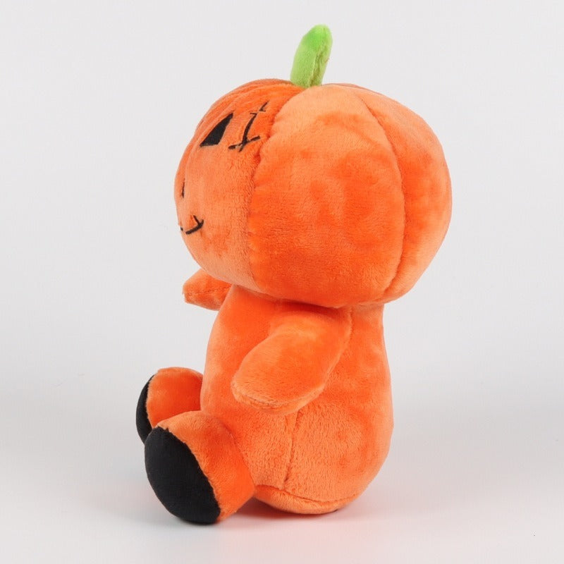 Adorable Pumpkin Plushie Plush Doll Halloween Themed Stuffed Toy