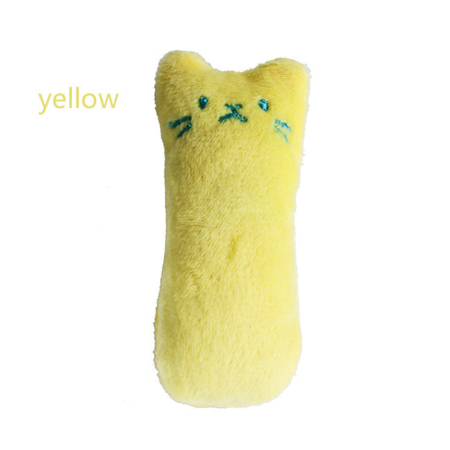 2pcs Funny Cat Pet Toys Molar Cleaning Cat Supplies Catnip Mini Plush Toys Fashion Stuffed Interactive Pet Companion Products